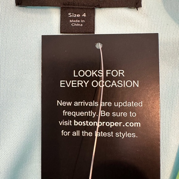 Boston Proper Garden Row Placed Print Cold Shoulder Scuba Dress - NWT - Picture 5 of 6